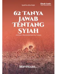 62 Tanya Jawab Tentang Syiah